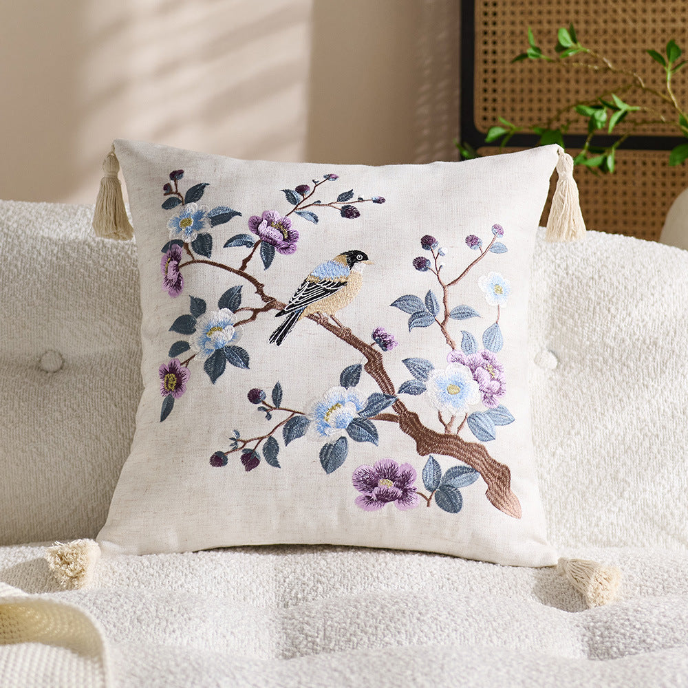 Source 1061511689558 | 0:12 | Que li flower branch gray purple
